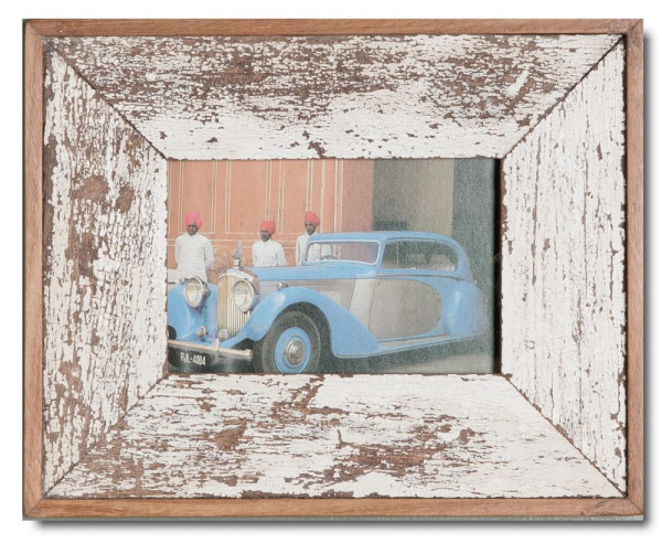 Rustic wood picture frame for picture size DIN A6 from Cape Town