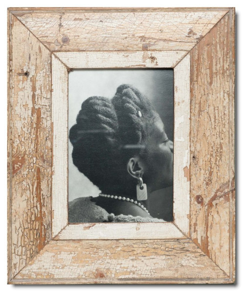 Reclaimed wooden picture frame for the photo size DIN A5 from Cape Town