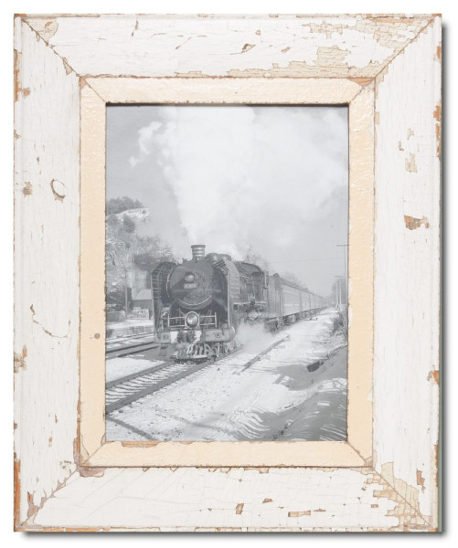 Distressed wood frame for the photo format 29,7 x 21 cm from Cape Town