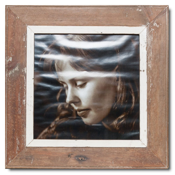 Quadratischer Vintage-Bilderrahmen für das Bildformat 29,7 x 29,7 cm aus Südafrika