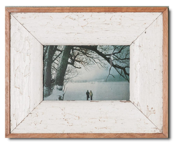 Rustic wood picture frame for picture format 10,5 x 14,8 cm from Cape Town