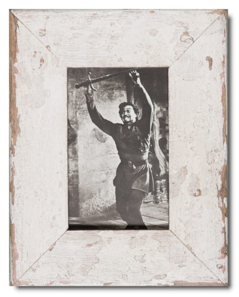 Rustic picture frame for the photo size 10 x 15 cm