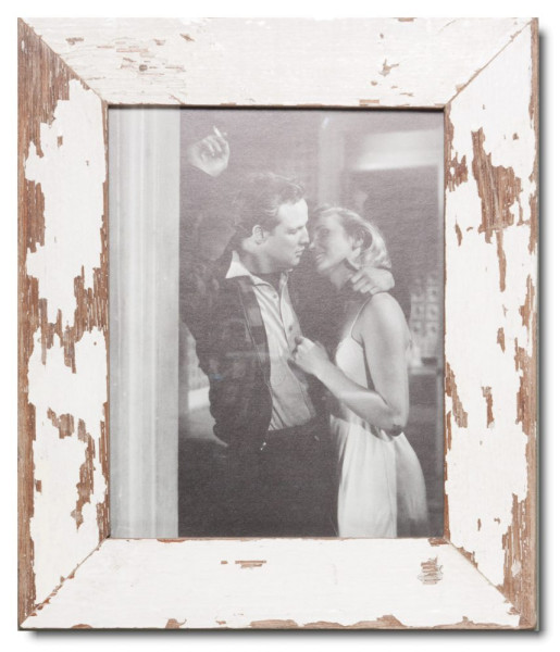Recycled wood picture frame for the photo size 20 x 25 cm from South Africa
