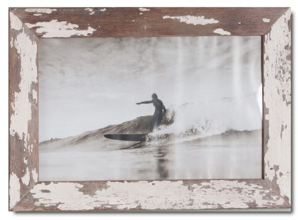 Bilderrahmen aus recyceltem Holz für die Bildgröße 25 x 38 cm von Luna Designs aus Kapstadt