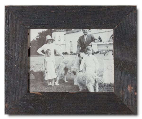 Kleiner Vintage-Bilderrahmen für das Fotoformat 20 x 15 cm mit einem schmalen Rahmen