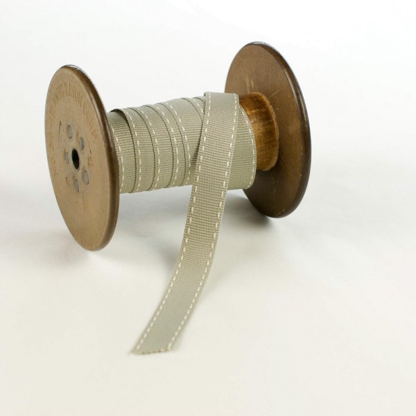 15mm Ripsband mit Sattelstich
